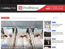 Tablet Screenshot of mojdoboj.info